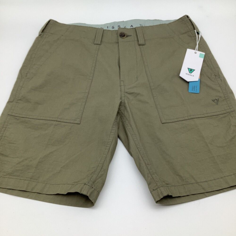 Vissla Mens Organic Cotton Walk Shorts Size 29‎ NWT